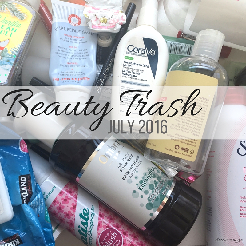 Beauty Trash:  July 2016