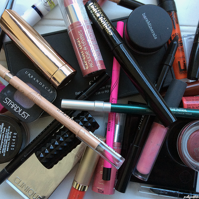 Decluttering in 2017: Makeup (Eye & Lip Products)